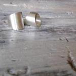 Wide Modern Ring Wide Ring - Tapered