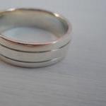 Mens Ring Mens Band Wedding Ring With Engraving..