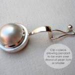 Pearl Necklace Pearl Pendant Mabe Pearl Necklace