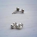 Round Studs Round Posts Earrings